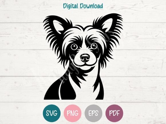 Chinese Crested Dog SVG PNG EPS PDF Review