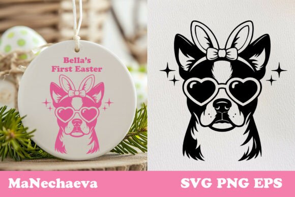 Cute Boston Terrier Easter Dog SVG Review