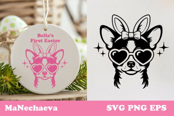 Cute Chihuahua Easter Dog SVG Review