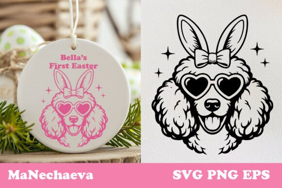 Cute Poodle Easter Dog SVG Review