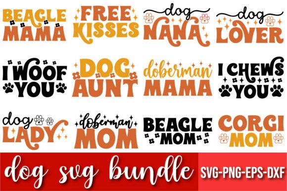 Dog SVG Bundle for Embroidery Projects