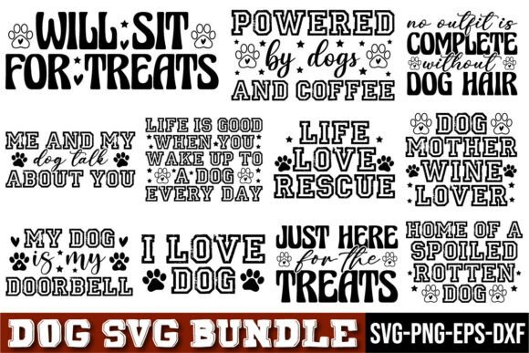 Dog SVG Bundle for Embroidery Projects