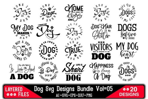 Dog SVG Designs Bundle Vol.05 Review
