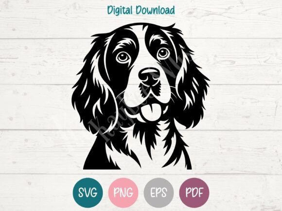 English Springer Spaniel Dog SVG PNG Review