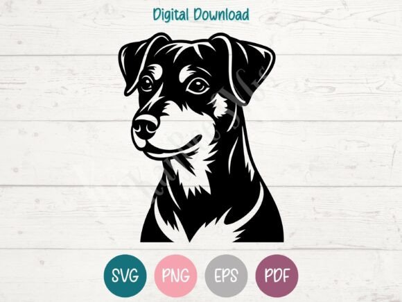 German Pinscher Dog SVG PNG EPS PDF Review