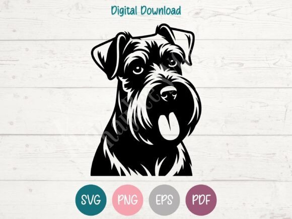 Giant Schnauzer Dog SVG PNG EPS PDF Review