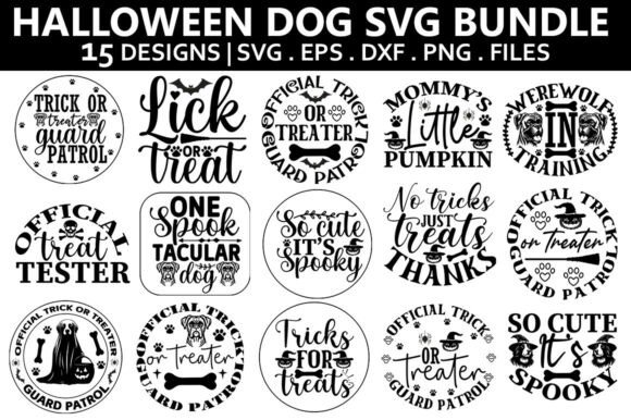 Halloween Dog Quotes SVG Bundle Review