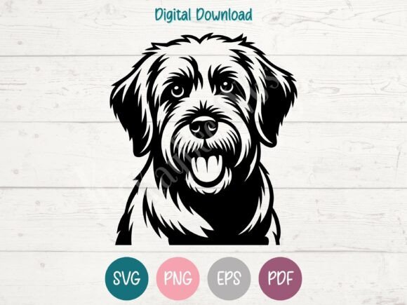 Labradoodle Dog SVG PNG EPS PDF Design Review