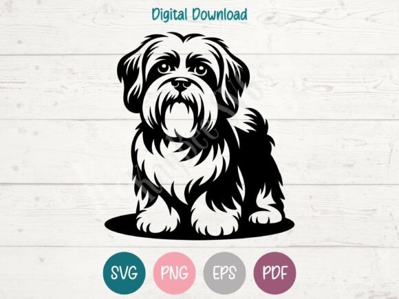 Lhasa Apso Dog Embroidery Design Review