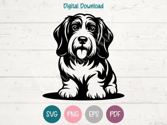 Petit Basset Griffon Vendéen Dog SVG Review