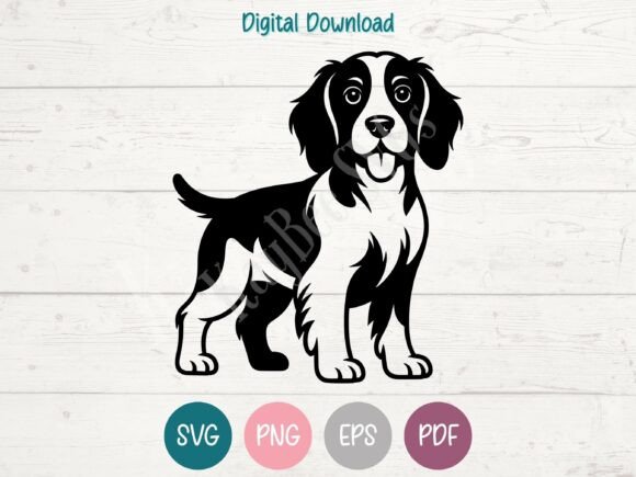 Welsh Springer Spaniel Dog SVG PNG EPS Review