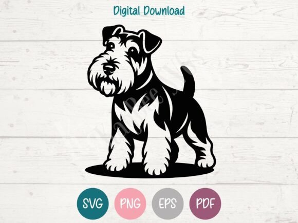 Welsh Terrier Dog SVG PNG EPS PDF Review