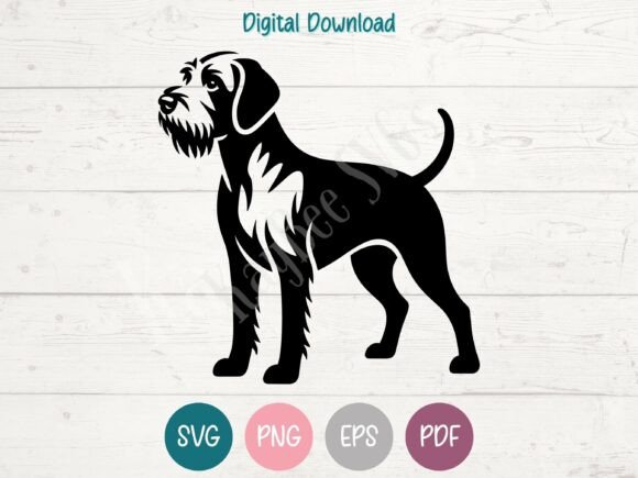 Wirehaired Vizsla Dog SVG PNG EPS PDF Review